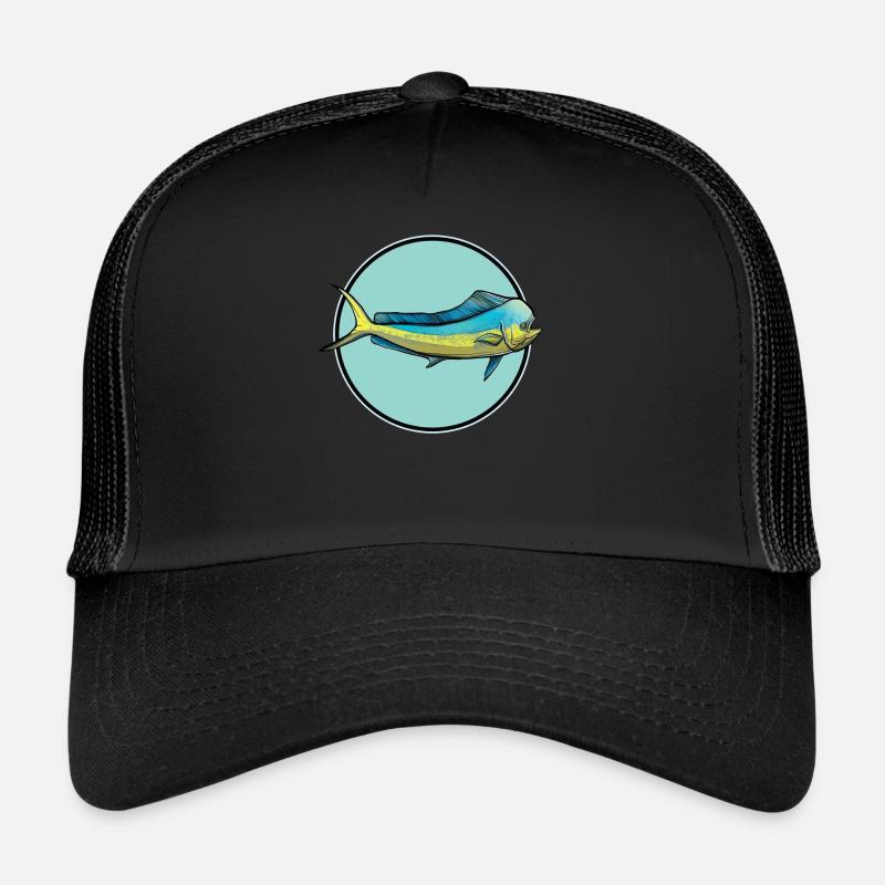 Mahi Mahi Dolphinfish Trucker Cap