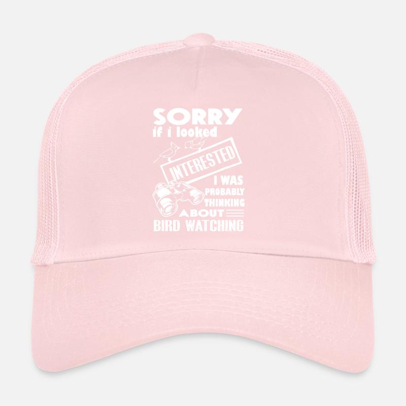 Thinking About Bird Watching Trucker Cap