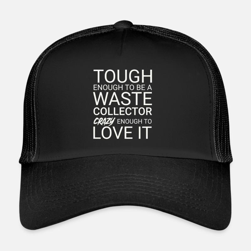 Collecteur de déchets Crazy Casquette trucker 