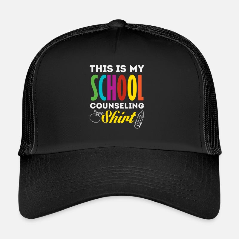 This Is My School Counselor Shirt Trucker Cap