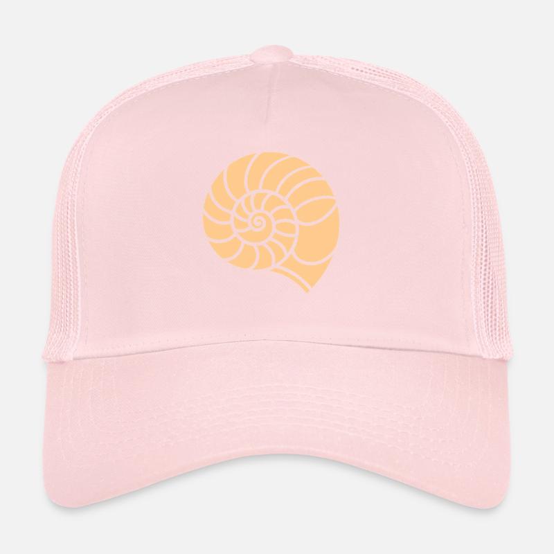 coquillage Casquette trucker 