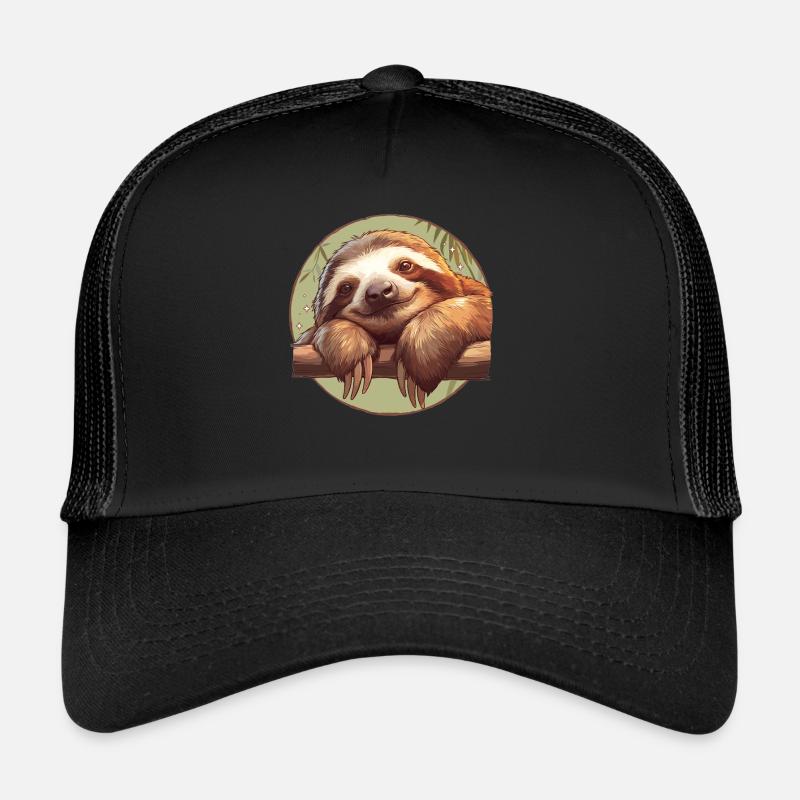 Sloths Sloth Trucker Cap