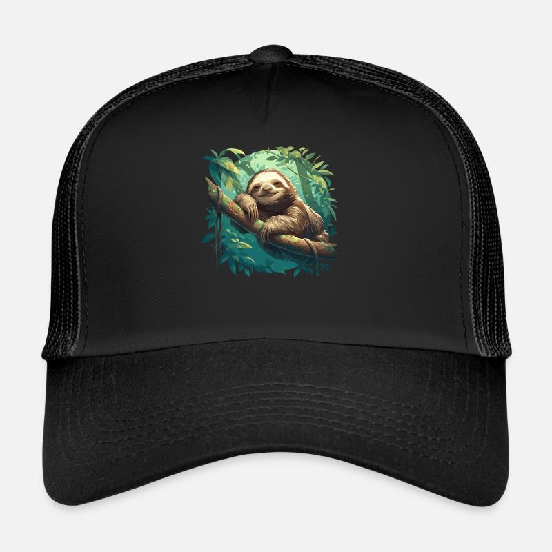 Sloths Sloth Trucker Cap
