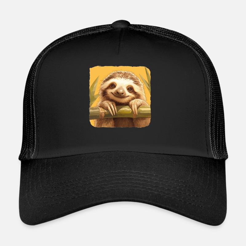 Sloths Sloth Trucker Cap
