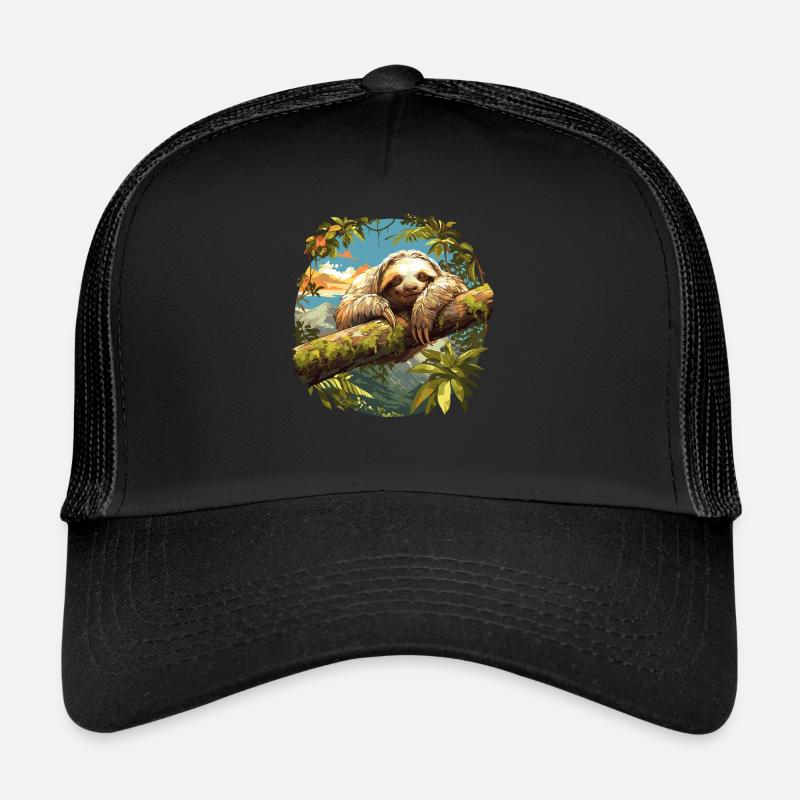 Sloths Sloth Trucker Cap