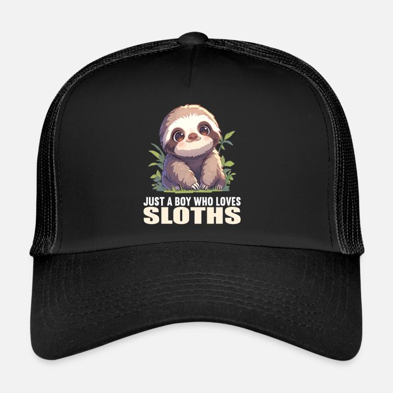 Sloths Sloth Trucker Cap
