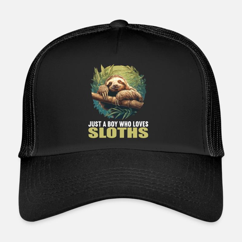 Sloths Sloth Trucker Cap