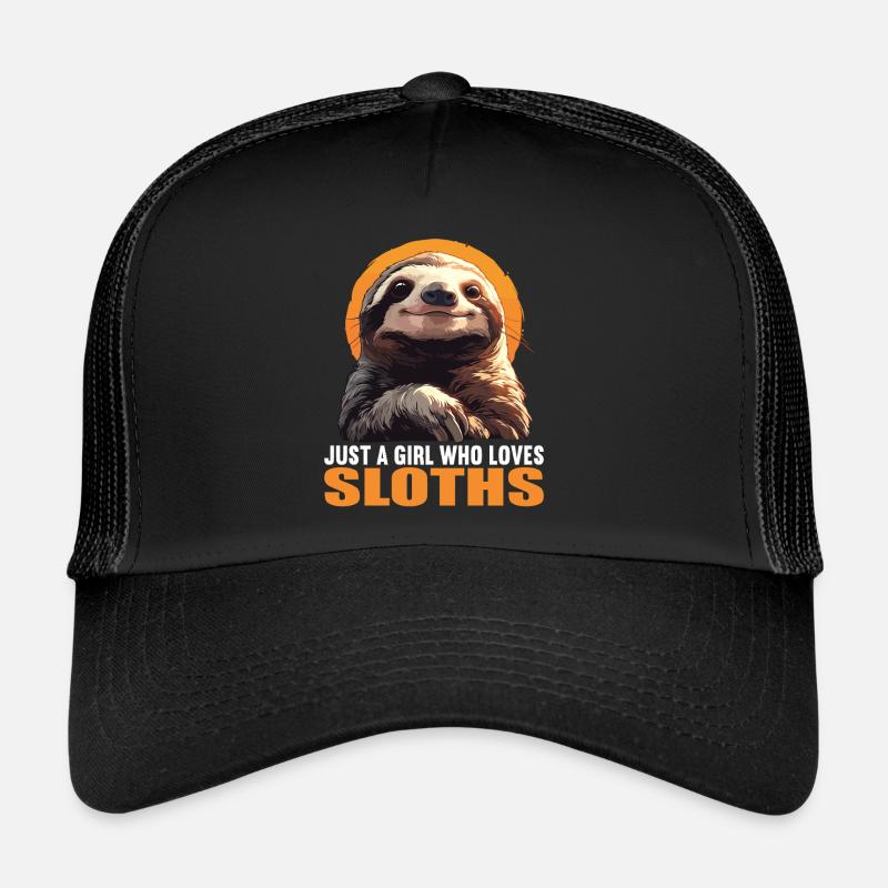 Sloths Sloth Trucker Cap