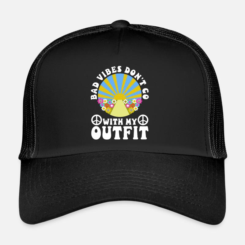 Bad vibes don’t go with my outfit Trucker Cap