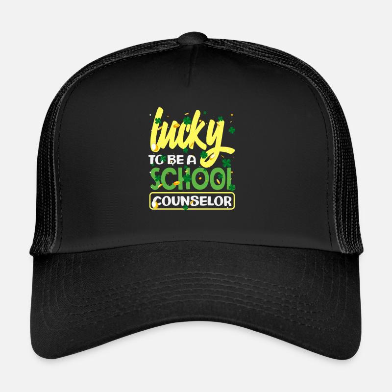 Happy as a school counselor Trucker Cap