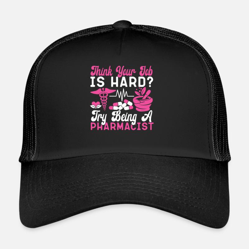 Technicien en pharmacie Casquette trucker 