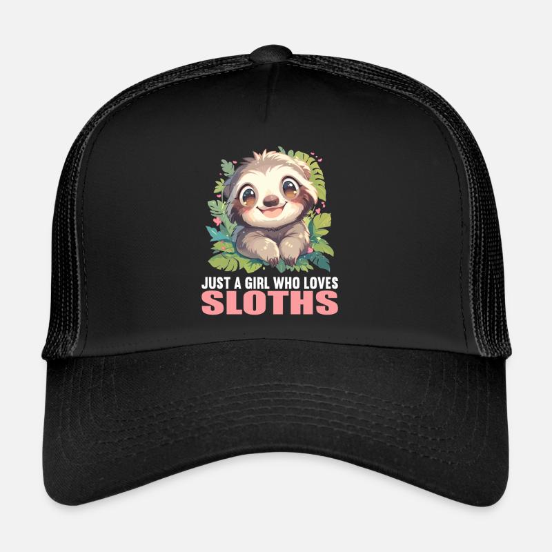 Sloths Sloth Trucker Cap