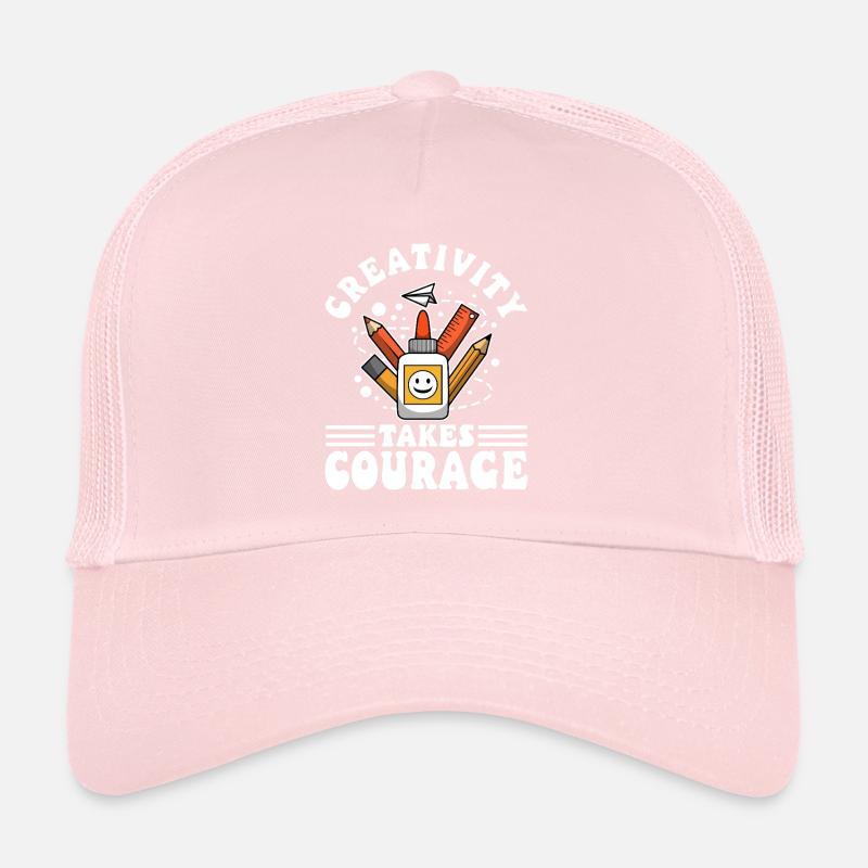 Creativity Takes Courage Trucker Cap