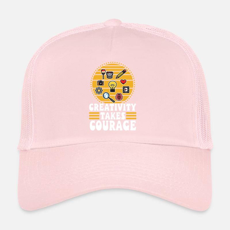 Creativity Takes Courage Trucker Cap