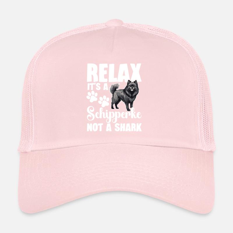 Détendez-vous, c’est un Schipperke, pas un requin Casquette trucker 