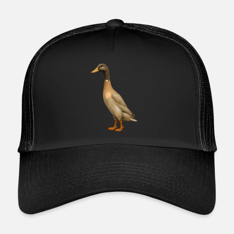 Canard indien élevage Canard mignon Canard canard Casquette trucker 