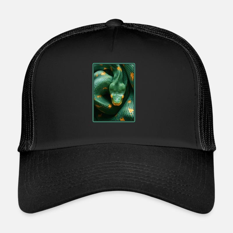 Snakes Snake Trucker Cap