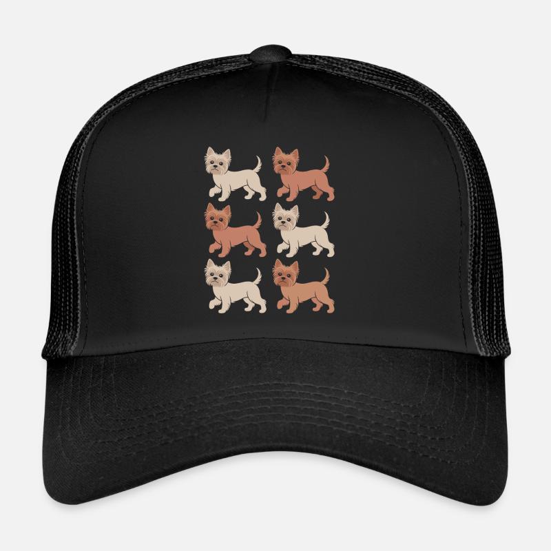 Yorkshire Terrier Diversité Amour Casquette trucker 