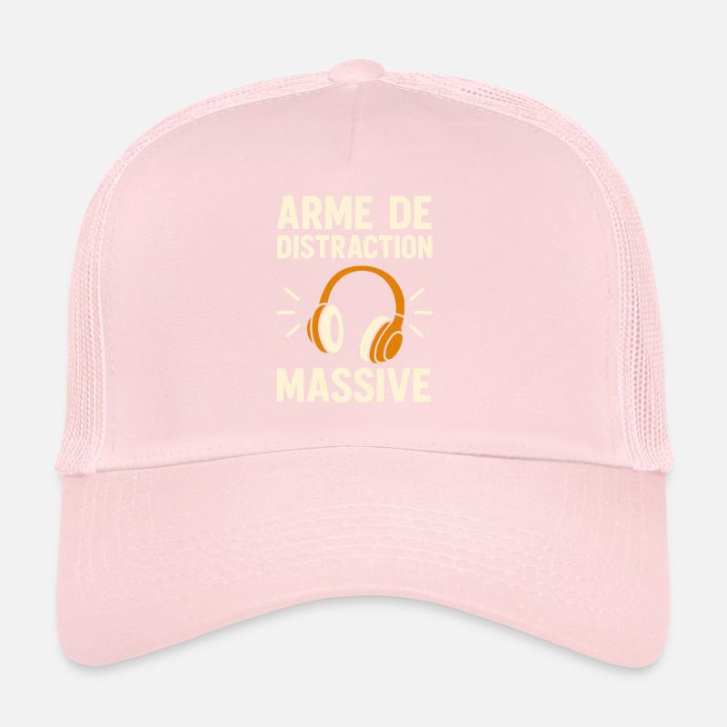 Arme de Distraction Massive – Casque Audio Casquette trucker 