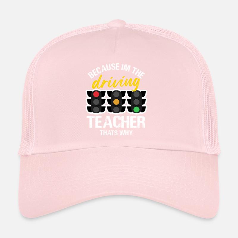 Conception drôle de l’enseignant de conduite Casquette trucker 