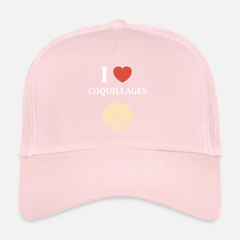 coquillage Casquette trucker 