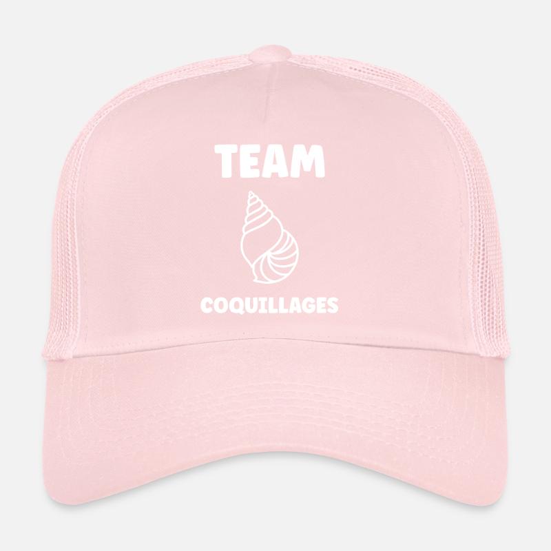 coquillage Casquette trucker 