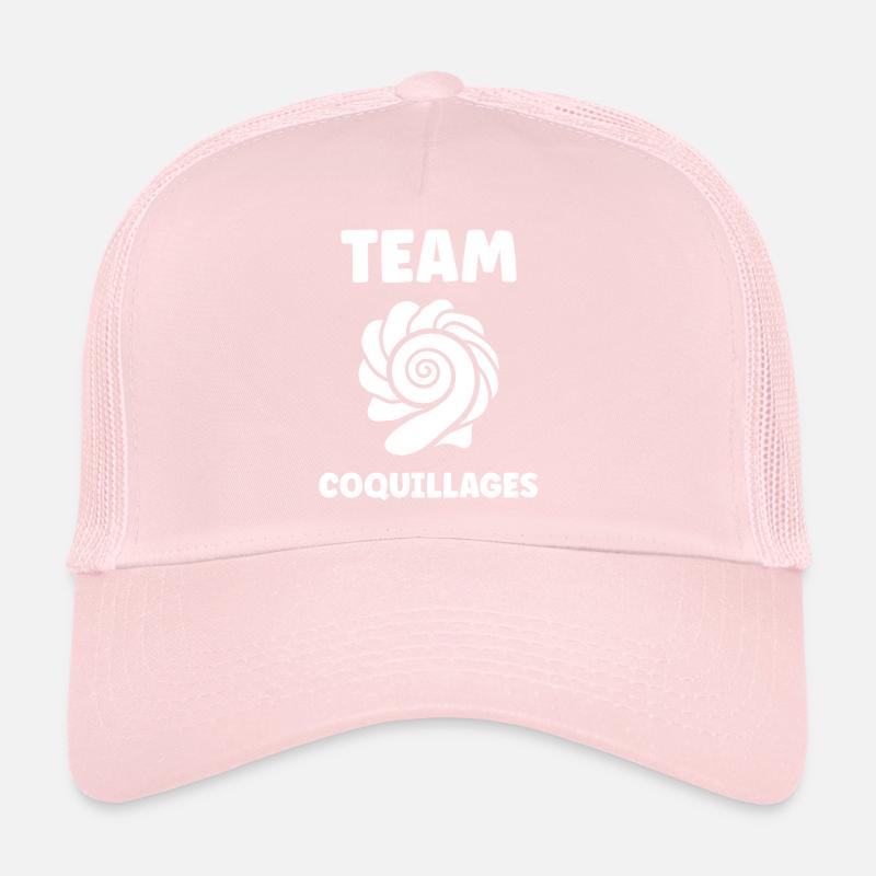 coquillage Casquette trucker 