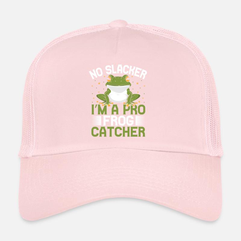 Frog Catcher No Slacker A Pro Frog Trucker Cap