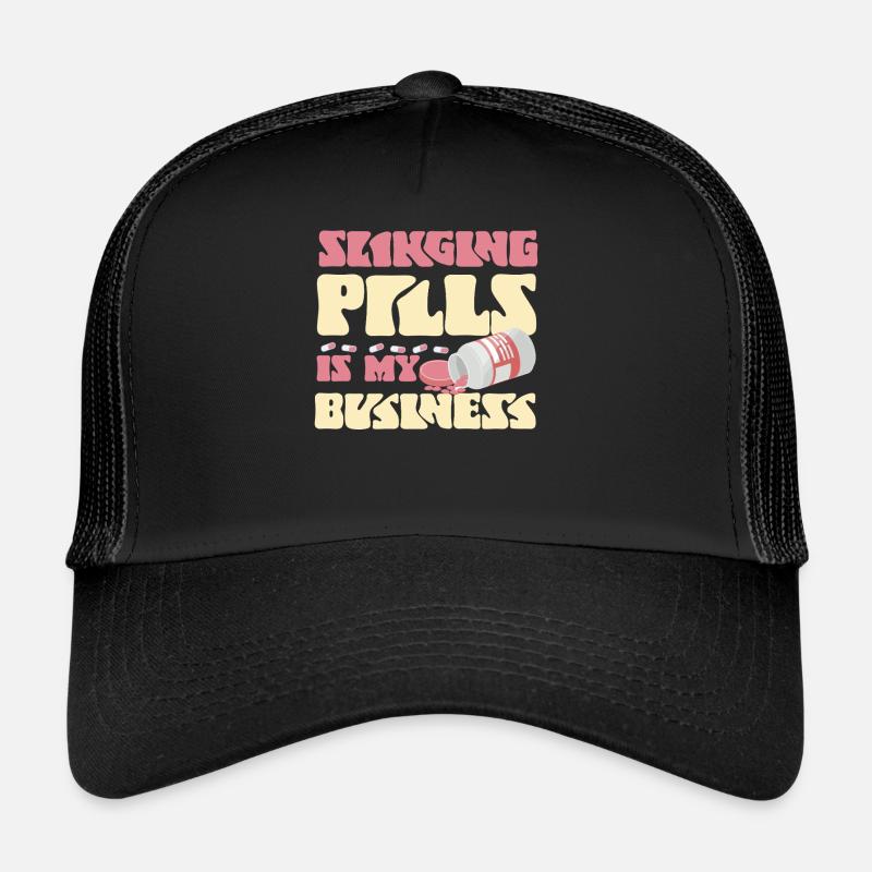 Technicien en pharmacie Casquette trucker 