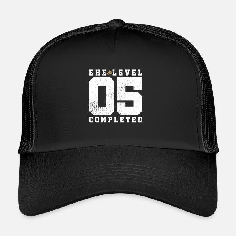 Mariage Niveau 5 Terminé Casquette trucker 