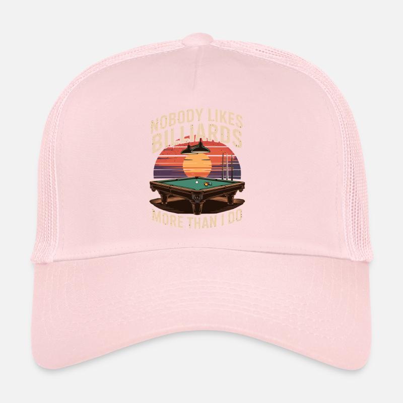 Personne n’aime le billard plus que moi Casquette trucker 