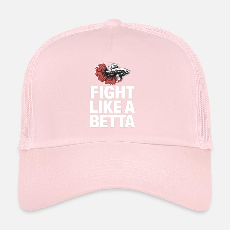 Combattez comme un bêta - Design de poisson amusant Casquette trucker 