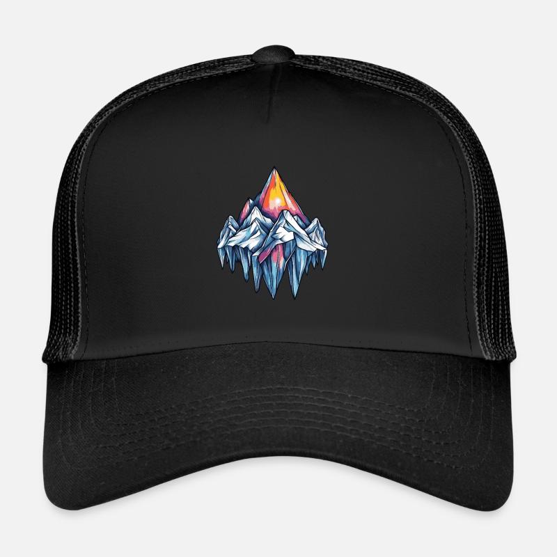 Icône Montagnes Casquette trucker 