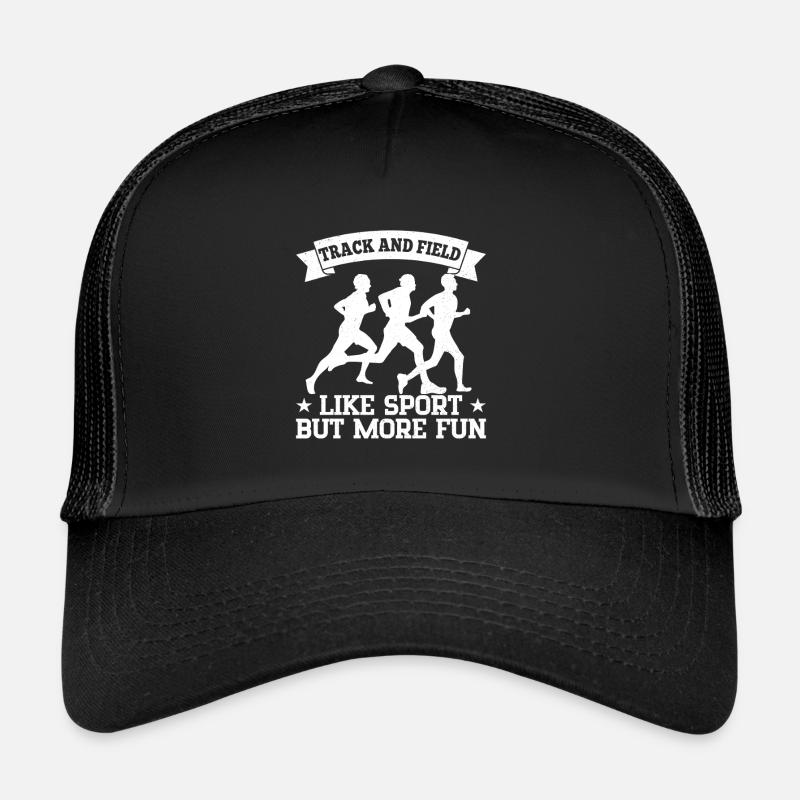 Athlétisme Athlétisme Comme le sport Plus de plaisir Casquette trucker 