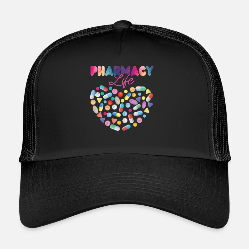 Pharmacy Tech Technician Trucker Cap