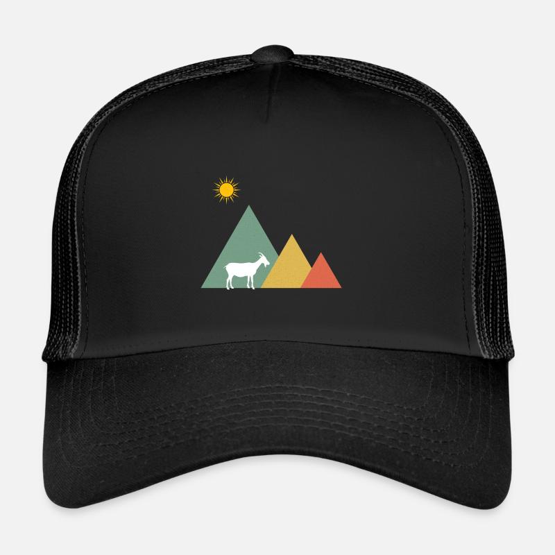 Goat billy goat alps Trucker Cap