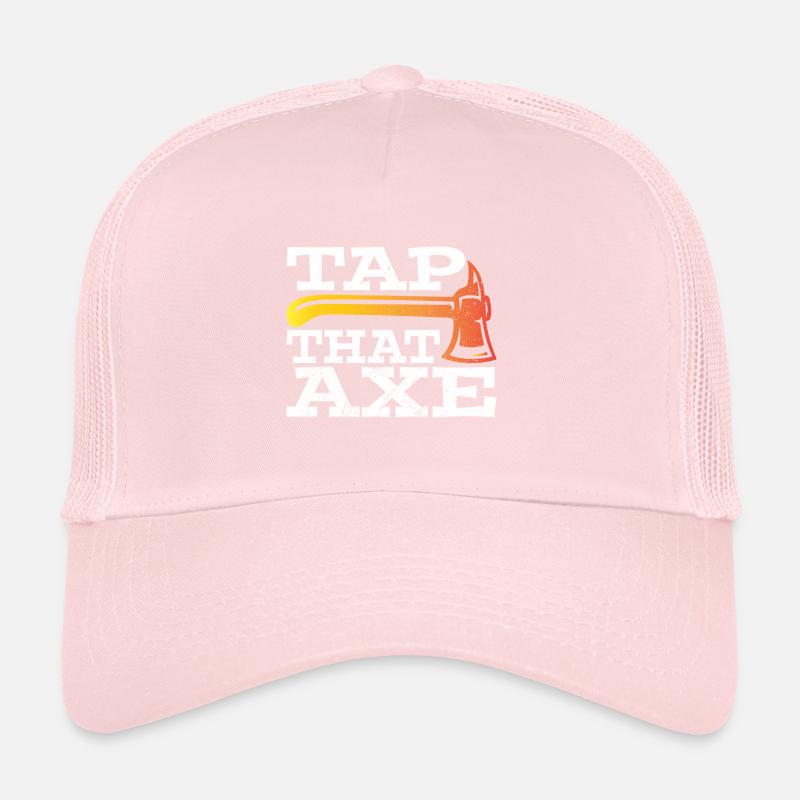 Hache lancer lanceur de hache cadeau Casquette trucker 