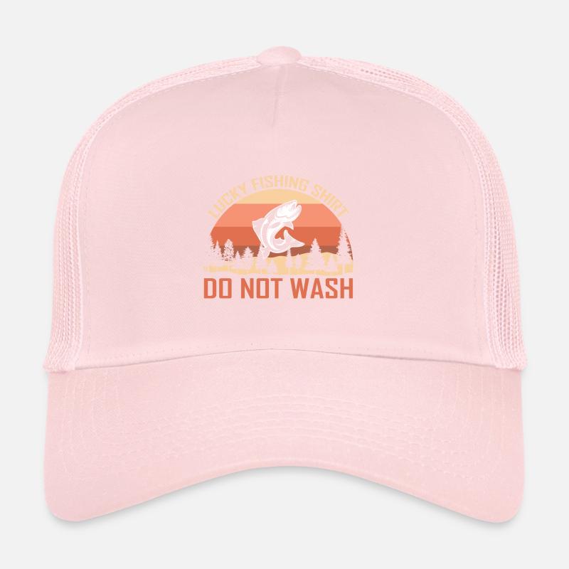 Pêcher Pêcheur Canne à pêche Casquette trucker 
