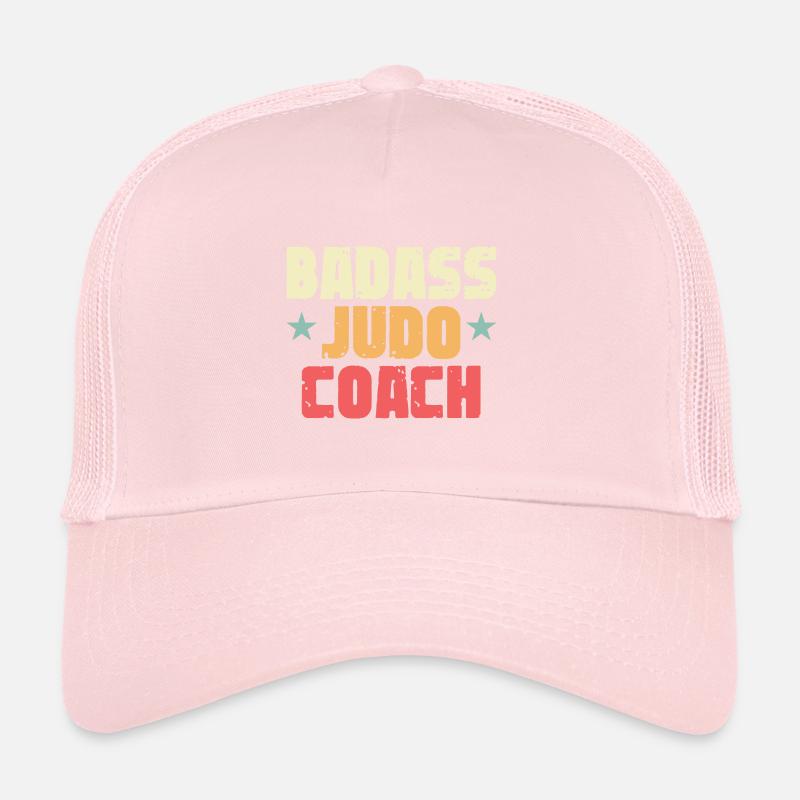 Badass Judo -Trainer Kampfsporttrainer Geschenk Trucker Cap