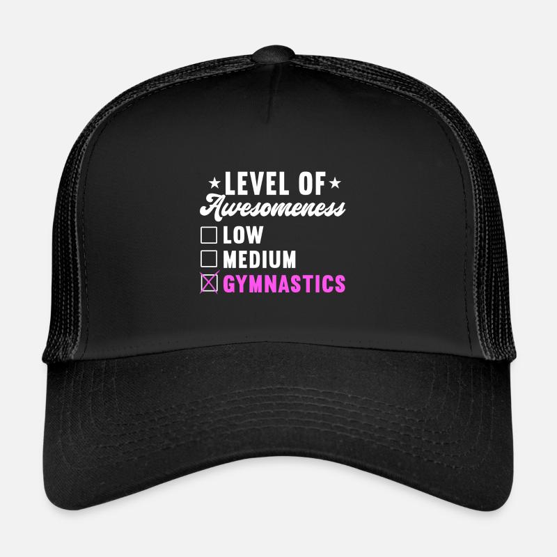 Acrobat Gymnastics Gymnastics Tumbling Trucker Cap