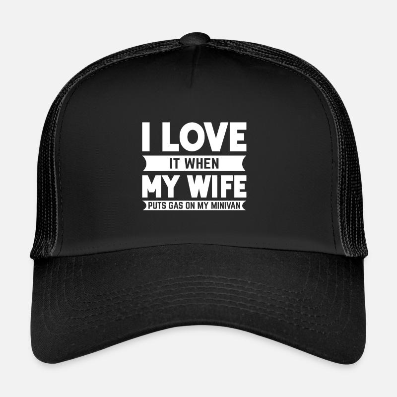 Dads Minivan Daddy Lifestyle Dad Drives Minivan Trucker Cap