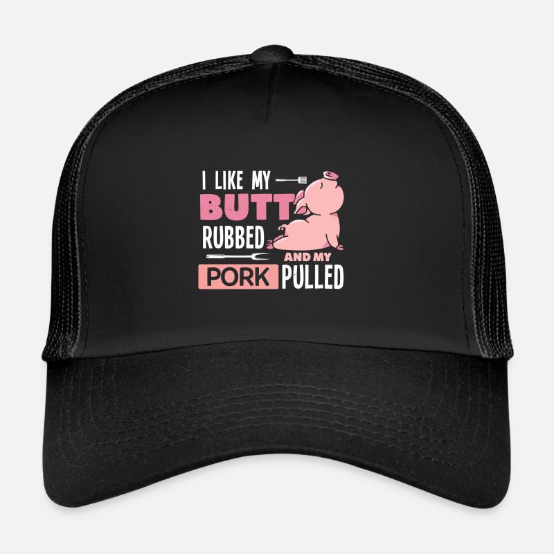 Pulled Pork - Lustiges Grillen Smoker Trucker Cap