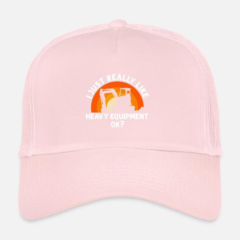Construction machinery operator Excavator driver Excavator driver Construction workers Trucker Cap