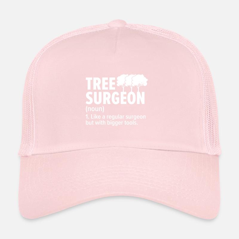 Chirurgien arboricole (définition) Arboriculture Arboriculteurs Casquette trucker 