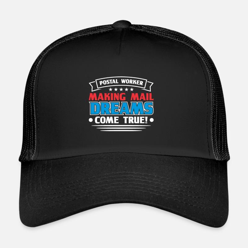 Postman Postman Letter Parcel Service Gift Casquette trucker 