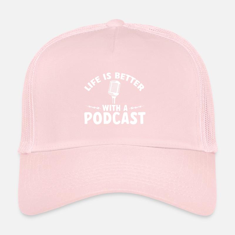 Podcaster Podcast Trucker Cap
