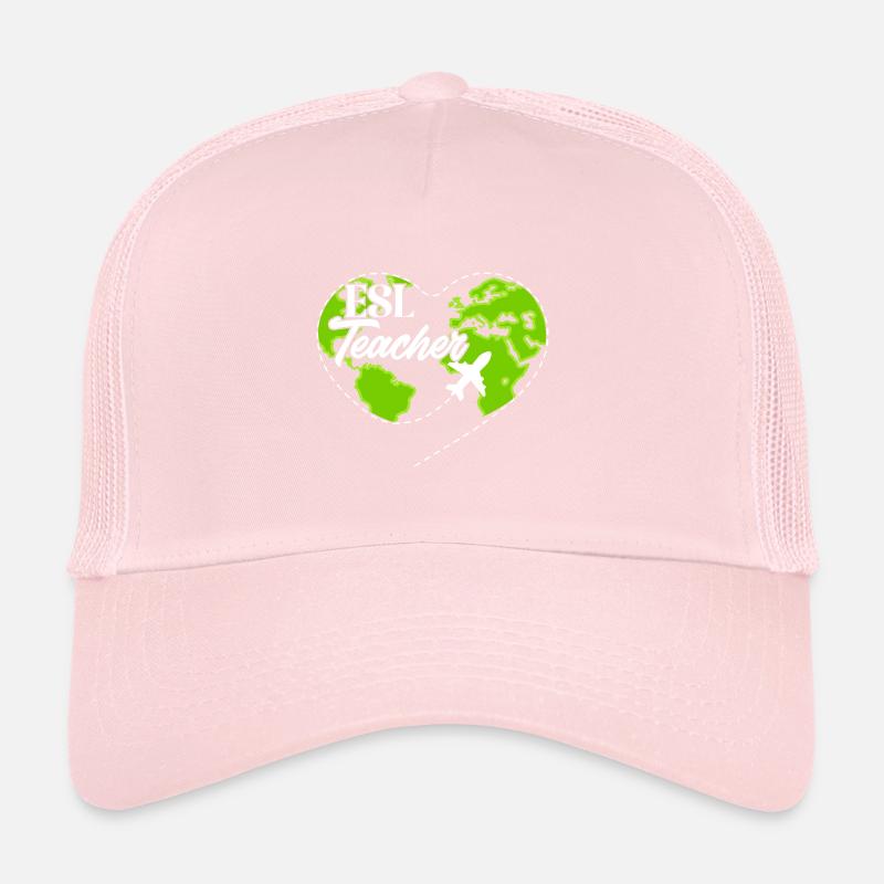 Teacher English Second Language Foreign Language Trucker Cap