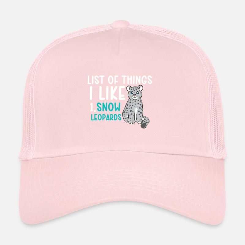 Snow leopard Trucker Cap