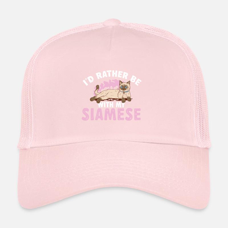 Siamese cat Trucker Cap