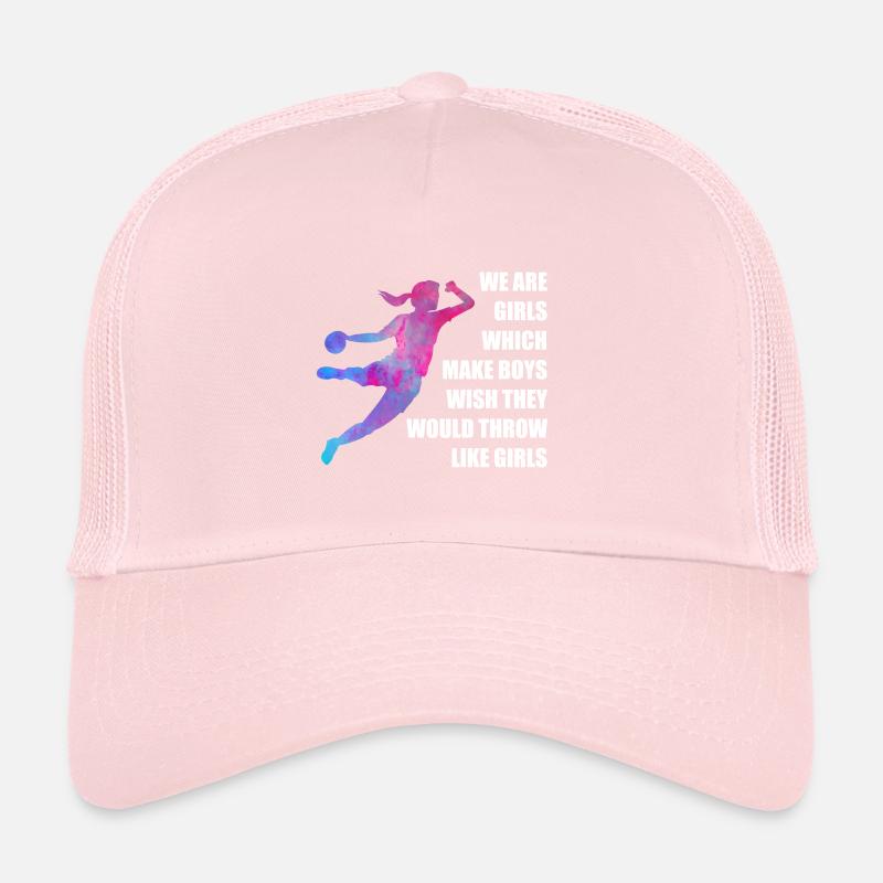 Frauen und Mädchen Handball Geschenkidee Trucker Cap